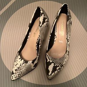 Madden Girl snakeskin pattern 4” heels